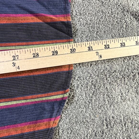 Willie‎ Esco Shirt Mens XL Multicolor Striped Button Up Western Cowboy Casual - Picture 8 of 9